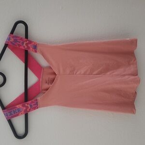 Nike Pro Dri-FIT Printed-Logo Crop Tank